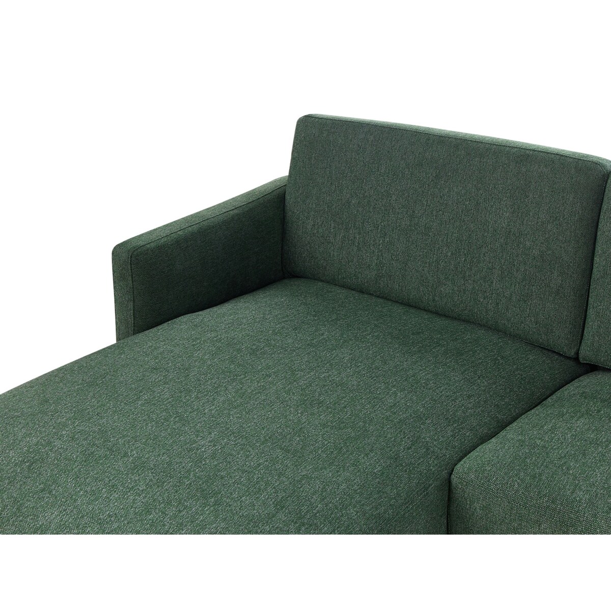 Narożnik 2-osobowy prawostronny zielony BREDA