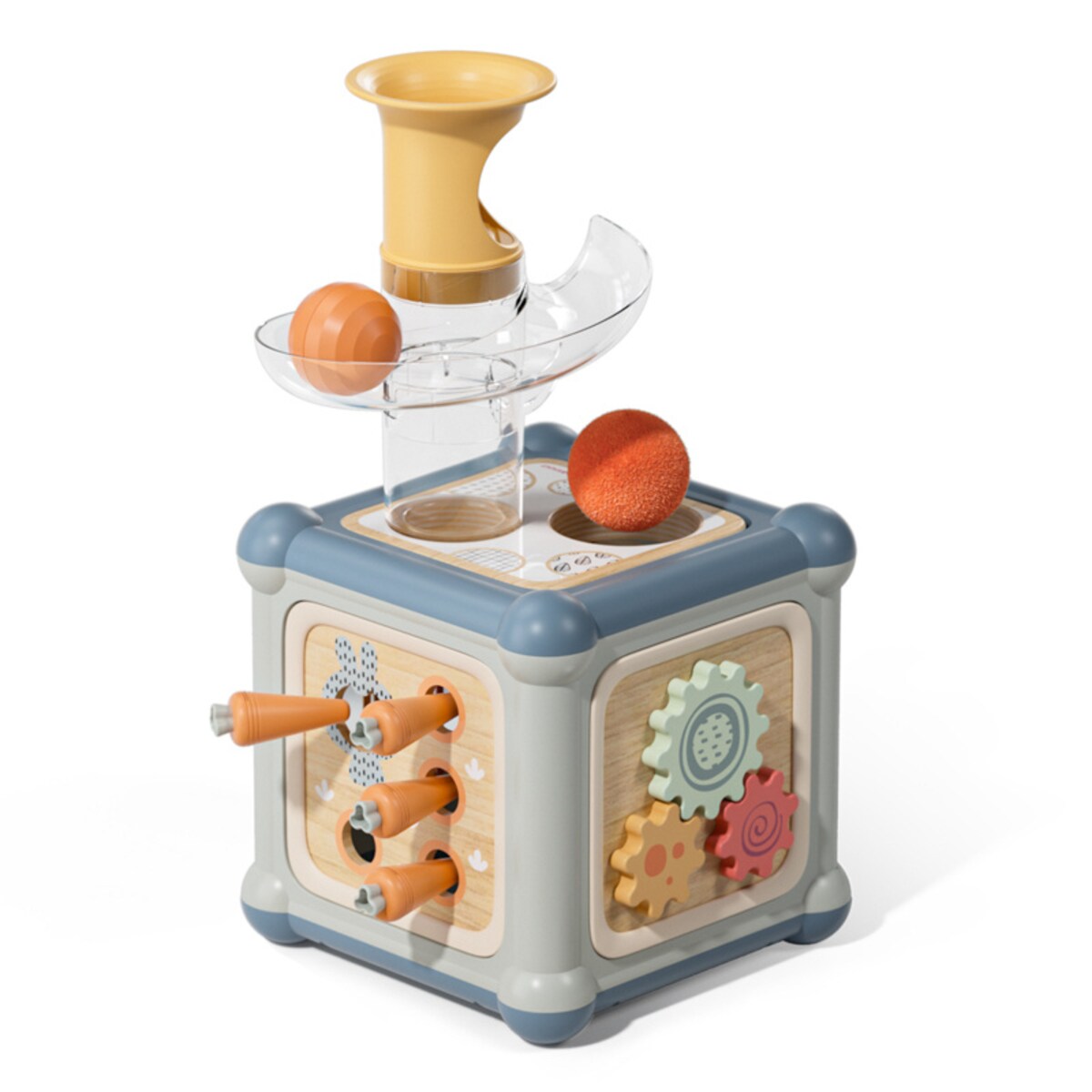 Mistrz motoryki małej Kostka edukacyjna 10w1 dla niemowląt 12 mies.+ Top Bright