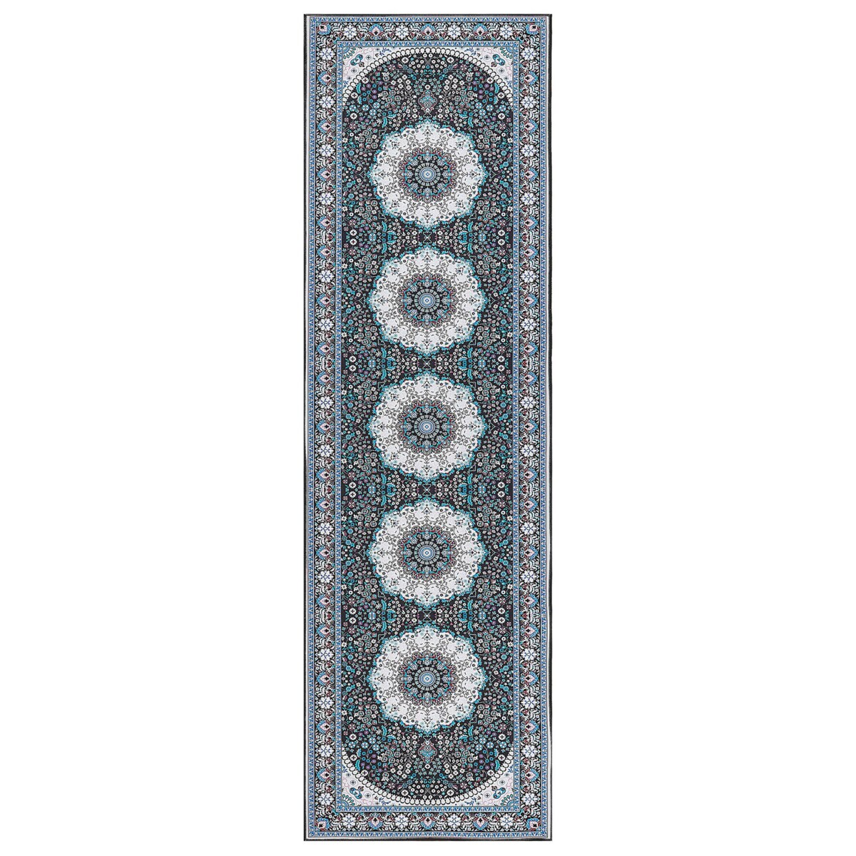 Dywan 60 x 200 cm niebieski GEDIZ