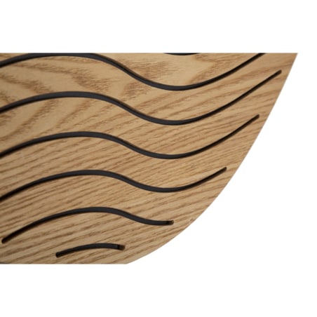 Lustro ścienne Lines, kolor wielokolorowy, płyta MDF, 50 x 1,5 x 80 cm, do salonu i przedpokoju, Mauro Ferretti
