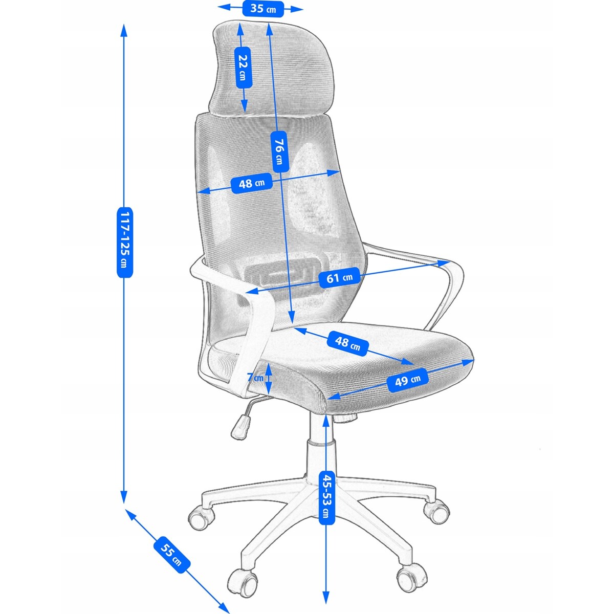 Fotel FUTURA czarny (pakowany)
