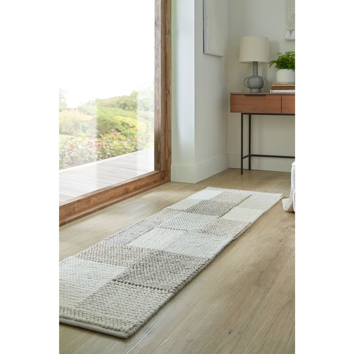 Dywan Wełniany Patchwork Minerals Natural 160x230