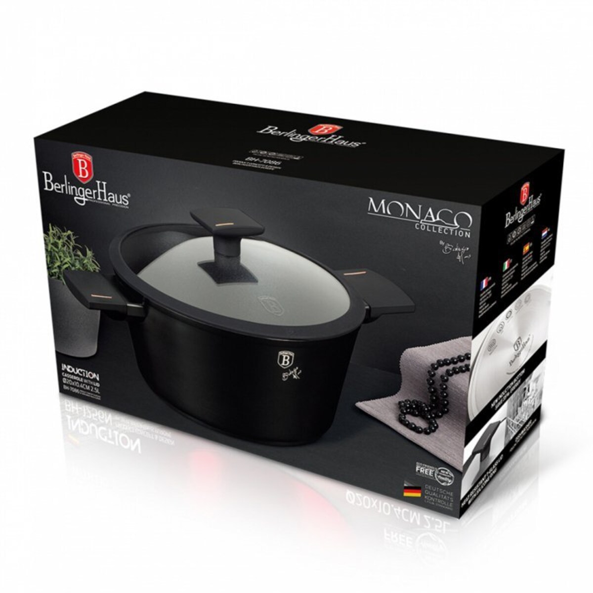 Garnek Tytanowy 20 Cm Berlinger Haus Monaco