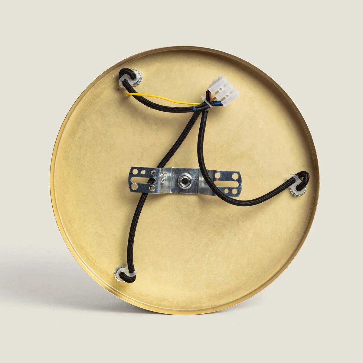 Lampa wisząca potrójna ze szklanymi kloszami Climt