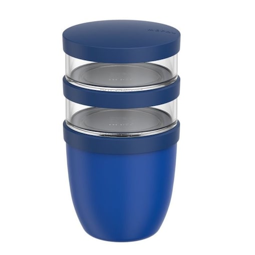Lunchpot Ellipse 500+200+200 ml Vivid Blue 107658010100