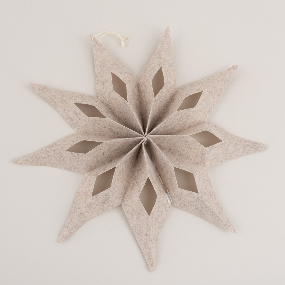 Ozdoba świąteczna Nivalis I beige 50 cm boże narodzenie, święta, świąteczne, beżowy, 50x5 cm