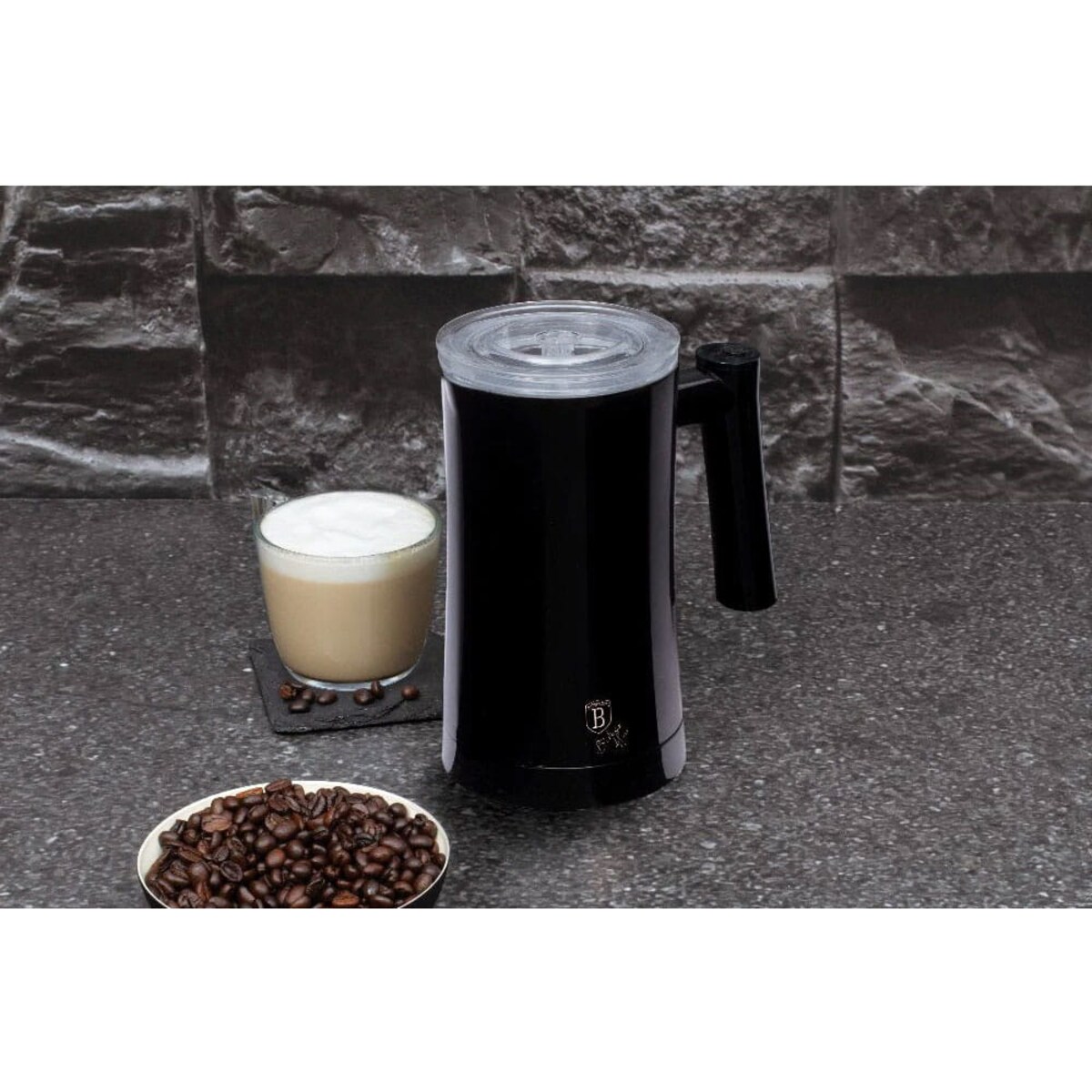 Spieniacz do mleka BerlingerHaus BH-9285 Czarny