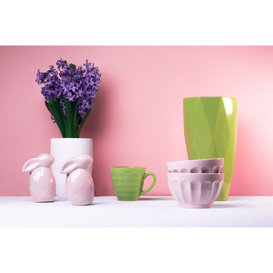 Konsimo ARALES Miska, różowy