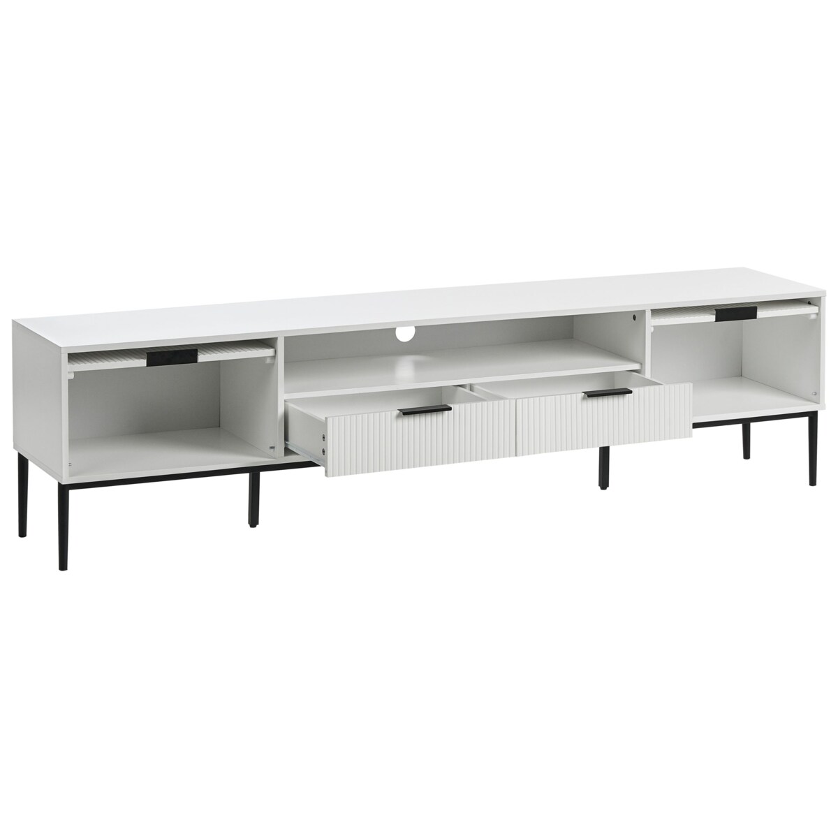 Szafka RTV LEDUC Biały