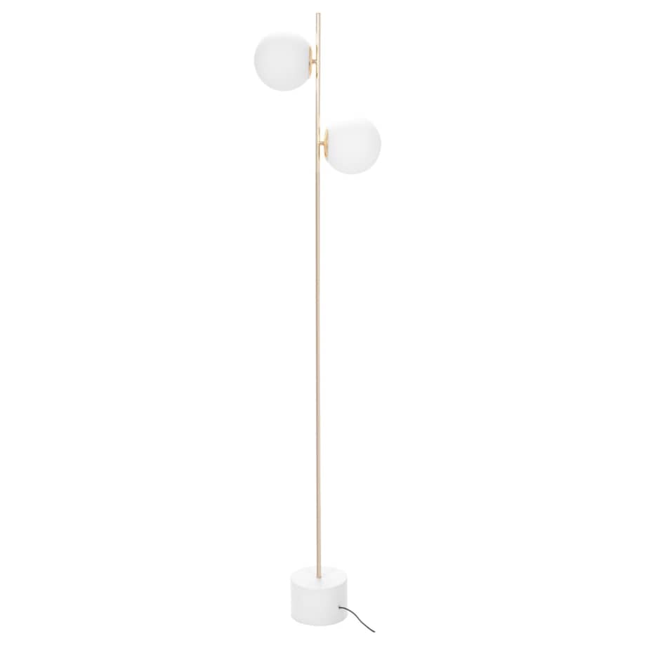 Lampa Podłogowa App916-2F Złoty, Metal