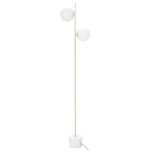 Lampa Podłogowa App916-2F Złoty, Metal