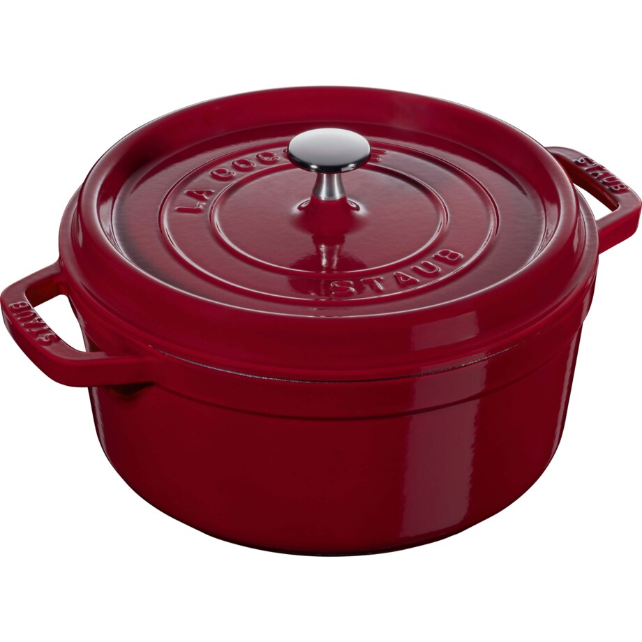 Garnek żeliwny okrągły Staub - 3.8 ltr, Kasztanowy