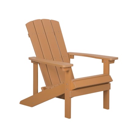 Krzesło ogrodowe jasne drewno ADIRONDACK