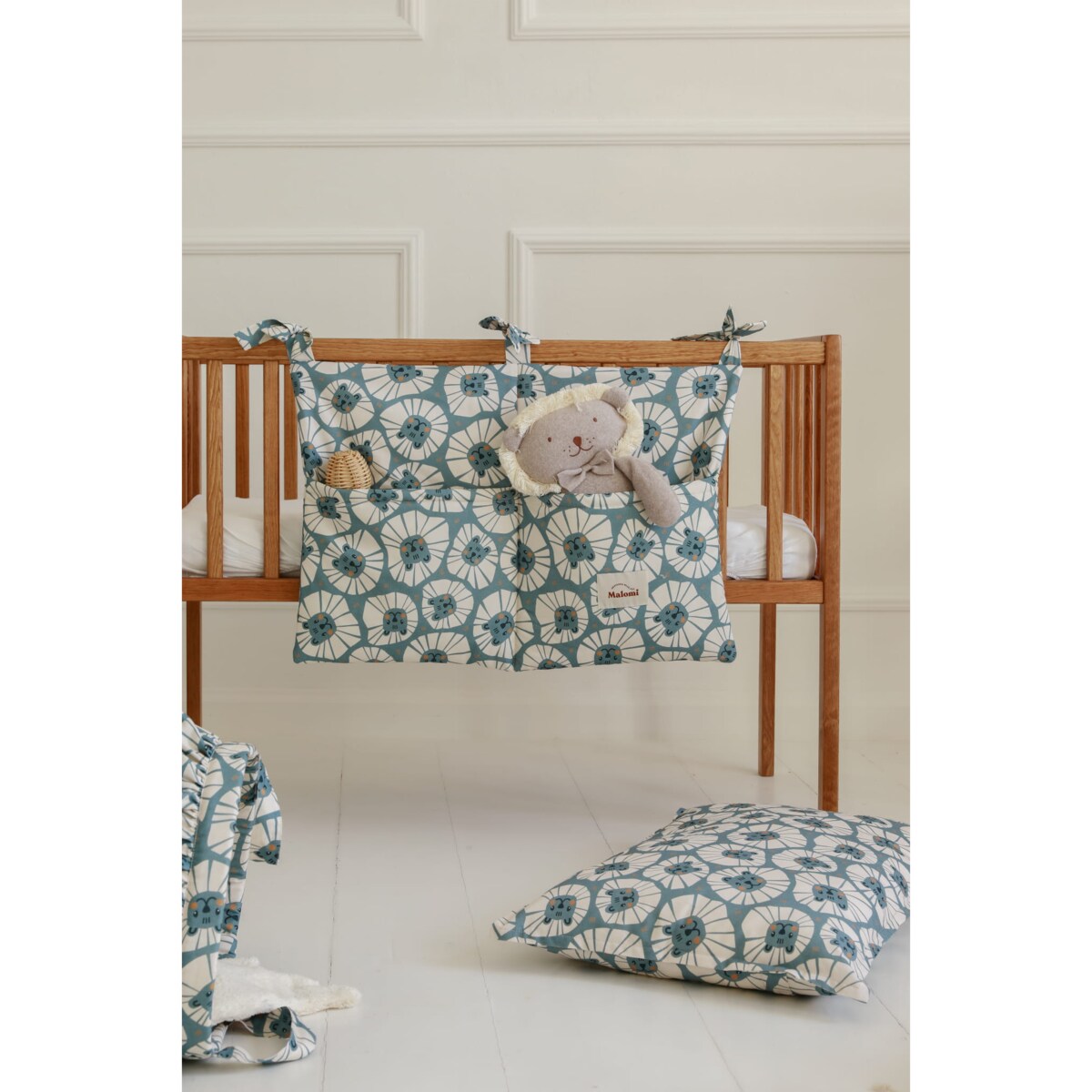 Organizer do łóżeczka Denim Lions