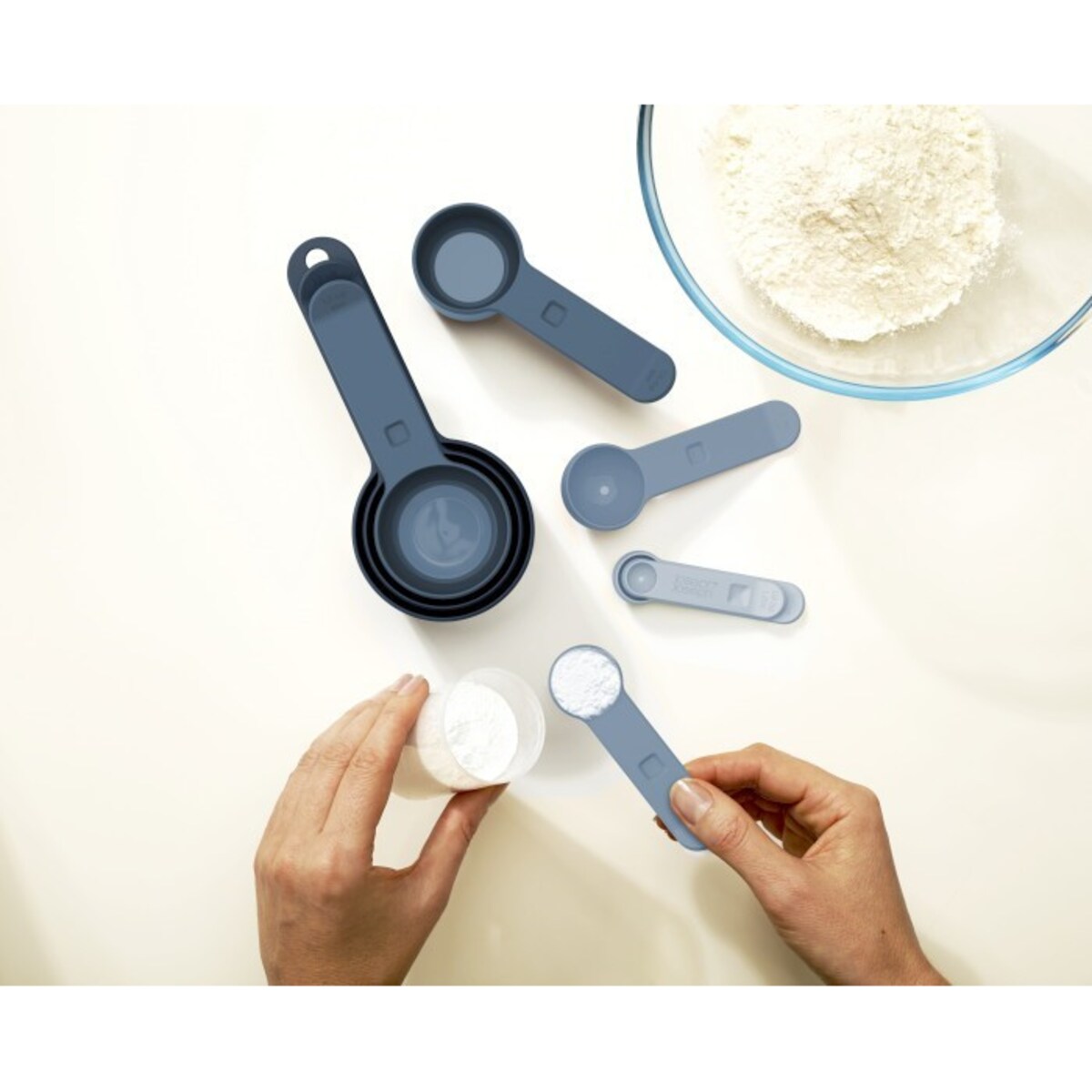 Zestaw 8 miarek kuchennych Nest Sky, Joseph Joseph