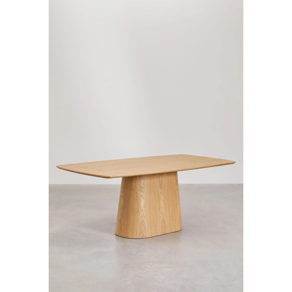 Prostokątny stół jadalniany z drewna 200x100 cm Aura