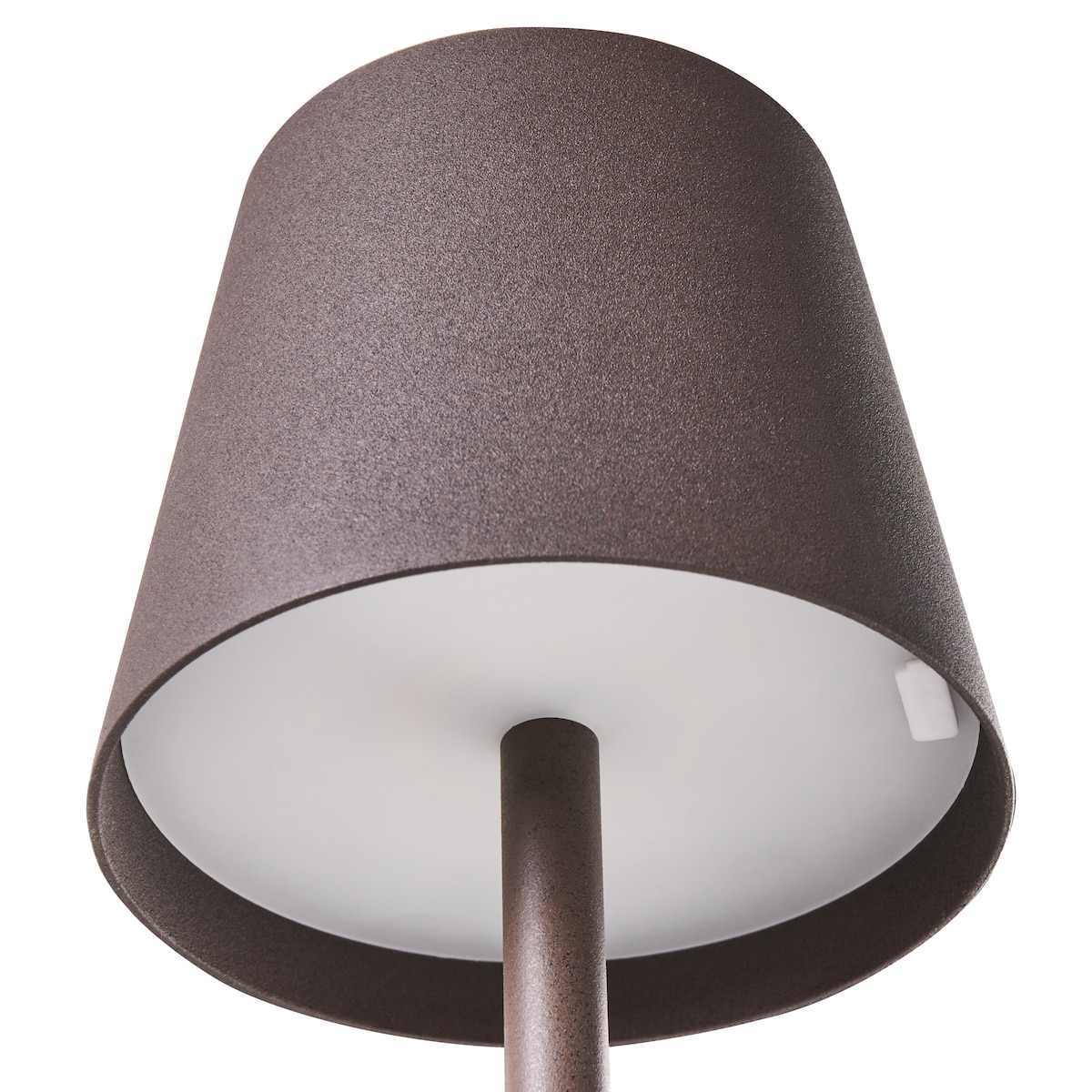 Bezprzewodowa lampa stołowa LED BACEIRO Ze ściemniaczem Metal Brązowy