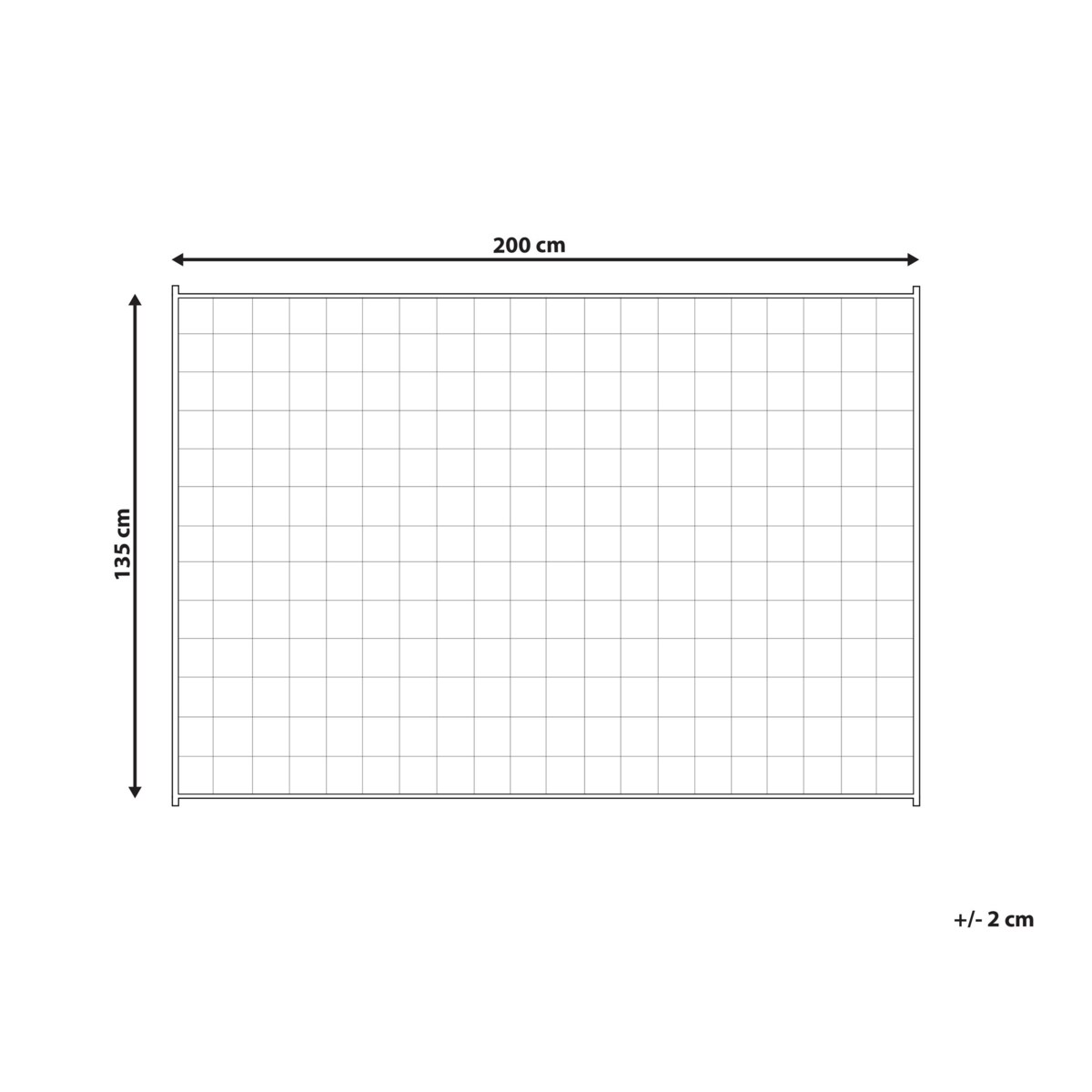 Kołdra obciążeniowa 8kg 135 x 200 cm niebieska NEREID