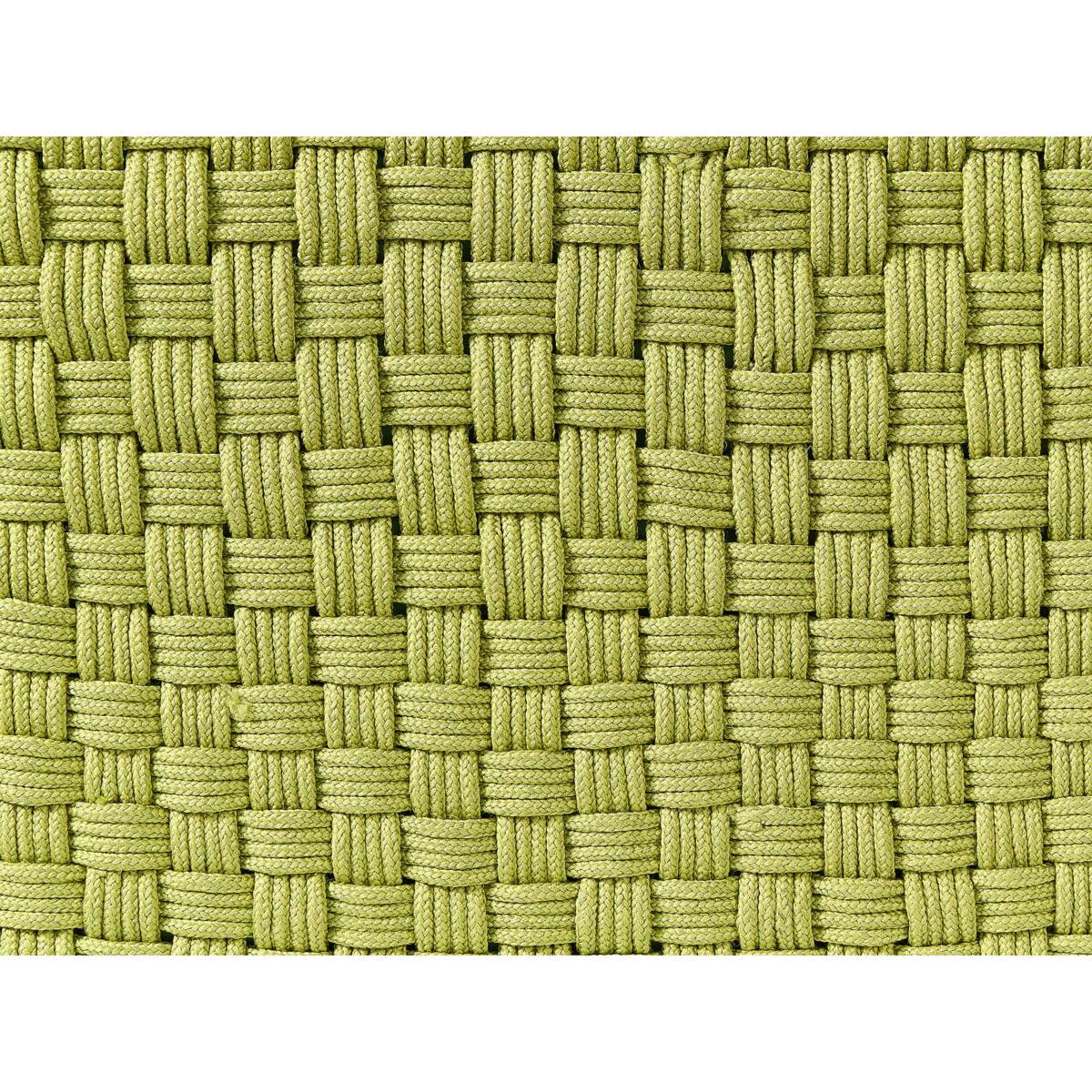 Puf ogrodowy 50 x 50 x 35 cm zielony NALLI