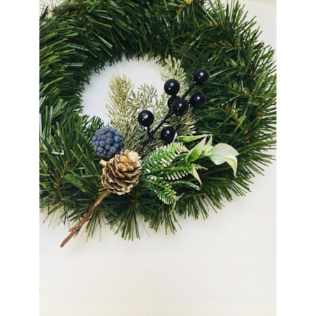 GAŁĄZKA ozdobna świąteczna pik do dekoracji stroika jeżyna szyszka liście