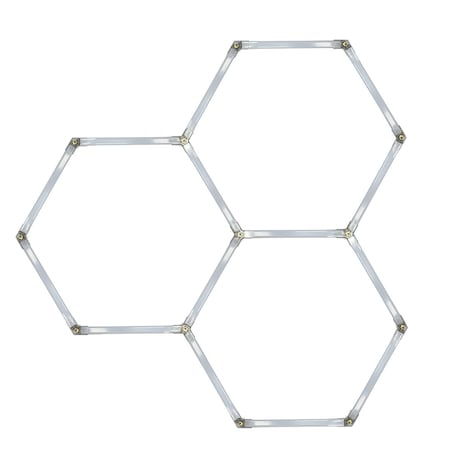 Plafon Light Prestige Geometric biały LED 4000K 1 szt.