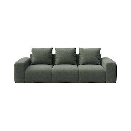 Monce Sofa 3 osobowa ciemnozielona