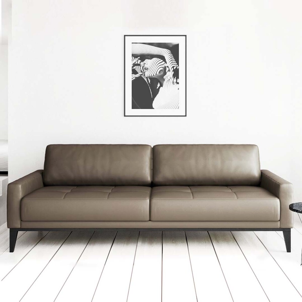 Sofa 3-osobowa Musso - ciemnoszara