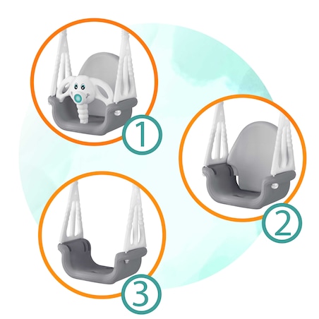 Huśtawka dla dzieci ogrodowa domowa kubełkowa Ricokids