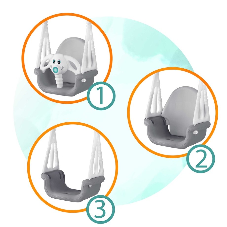 Huśtawka dla dzieci ogrodowa domowa kubełkowa Ricokids