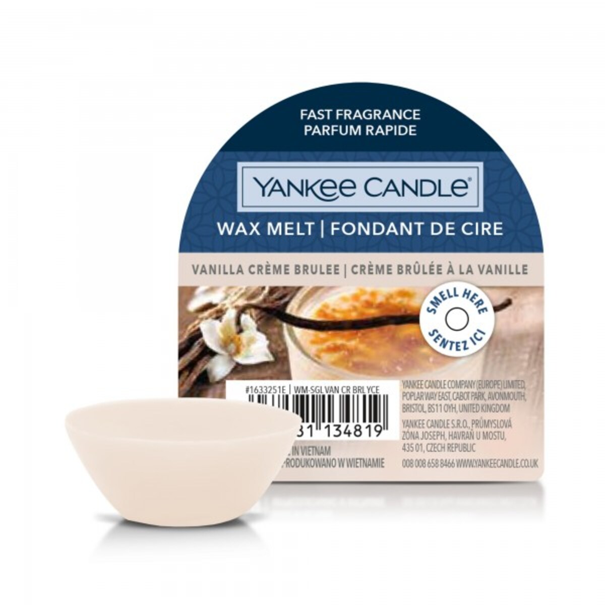 Yankee Candle wosk VANILLA CREME BRULEE
