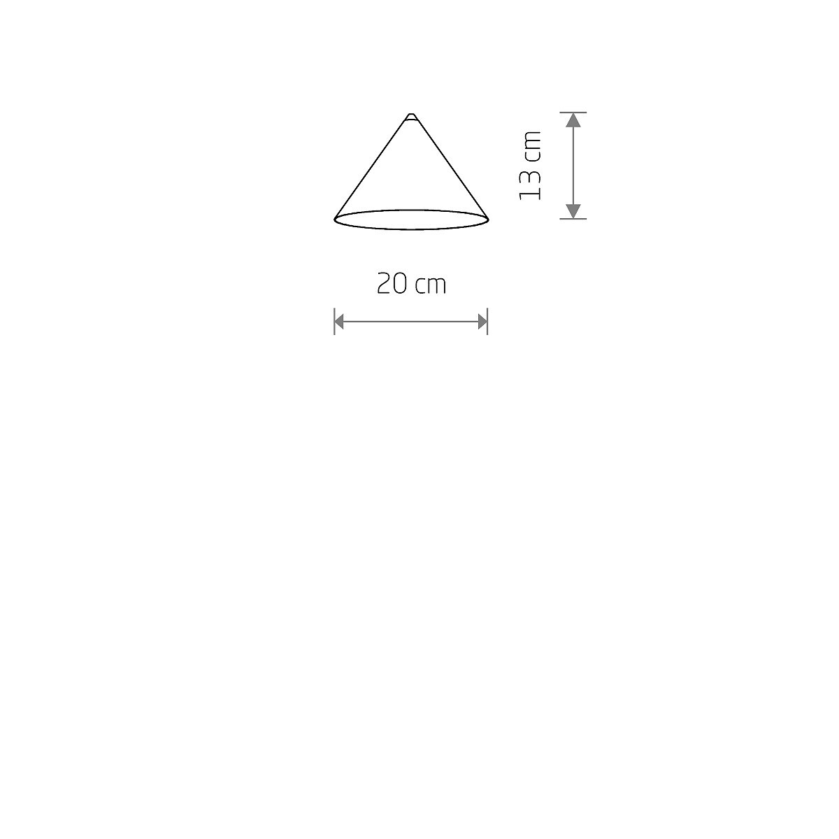 Trójkątny sufitowy klosz Cameleon Zenith S 8065 Nowodvorski czarny