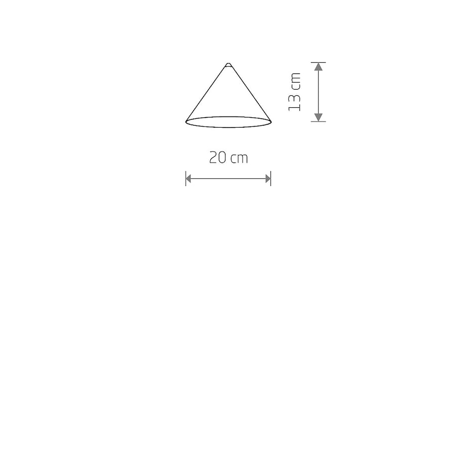 Trójkątny sufitowy klosz Cameleon Zenith S 8065 Nowodvorski czarny