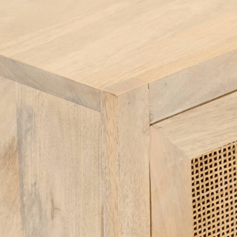 vidaXL Szafka, 55x30x76 cm, lite drewno mango i żelazo