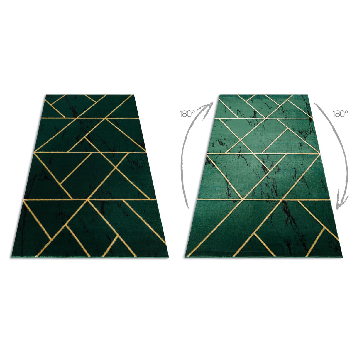 Dywan EMERALD ekskluzywny 1012 glamour, 120x170 cm