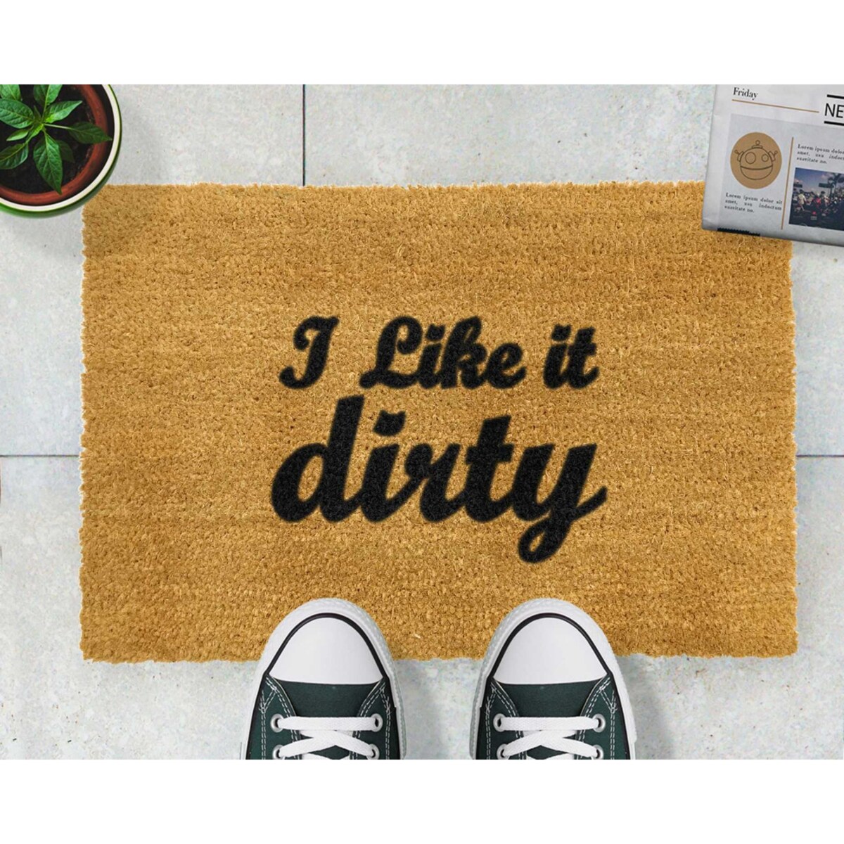 Wycieraczka I Like It Dirty Wycieraczkę