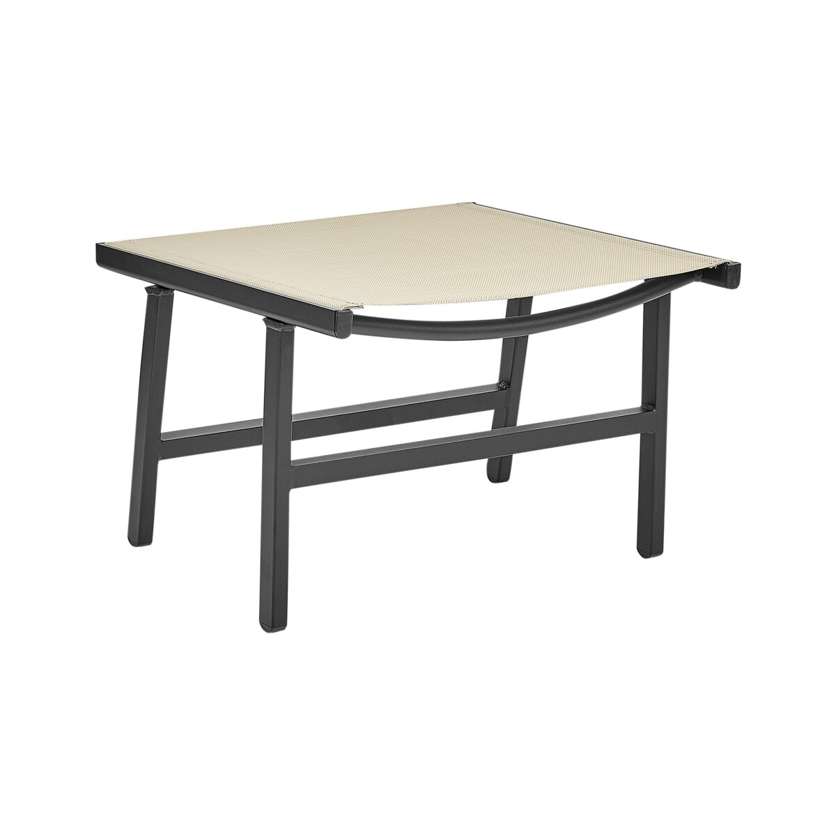 Krzesło ogrodowe Beżowo-czarny MARCEDDI