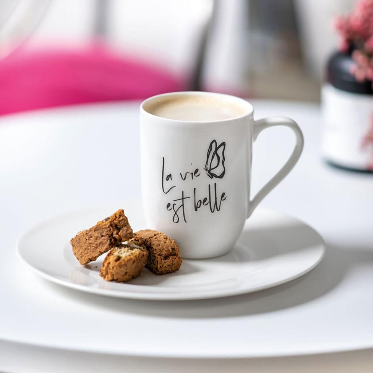 Kubek La vie est belle Statement, 280 ml, Villeroy & Boch