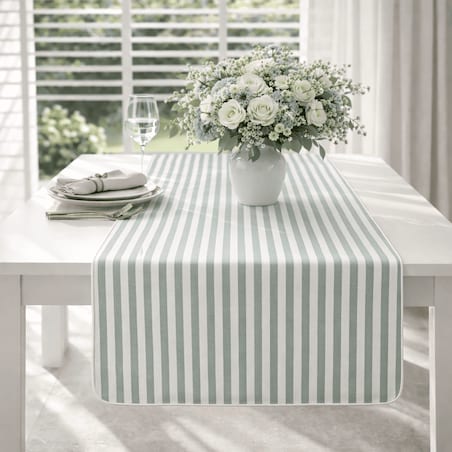 Dwustronny bieżnik Roselle & Stripes – 50 × 220 cm