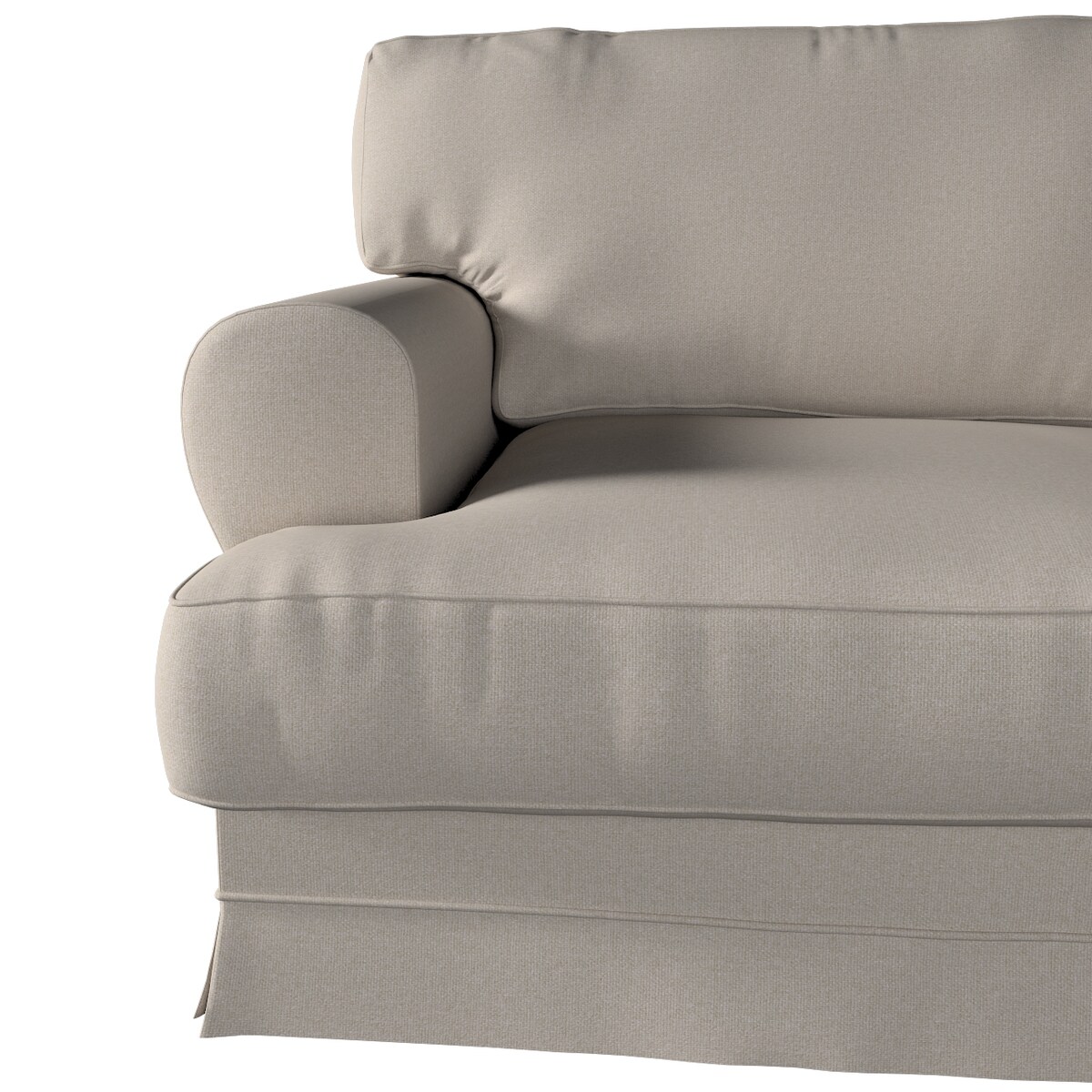 Pokrowiec na sofę Ekeskog rozkładaną, szary, 238 x 98 x 92 cm, Living