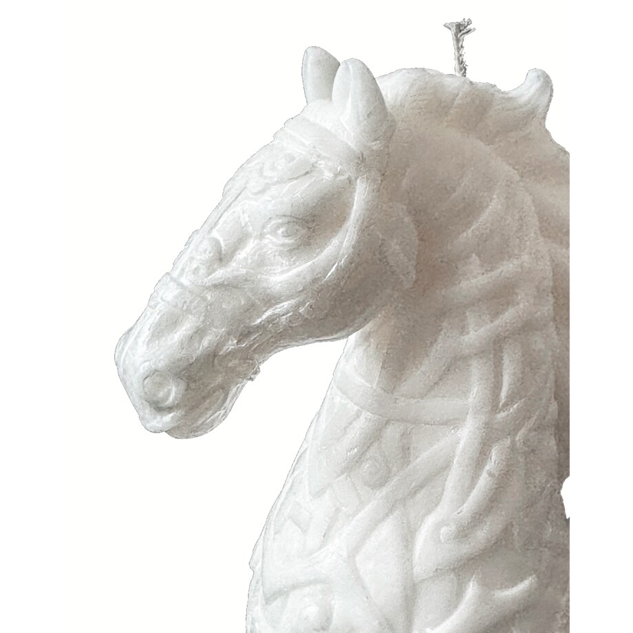 VERKOI Świeca Ozdobna Chess Horse