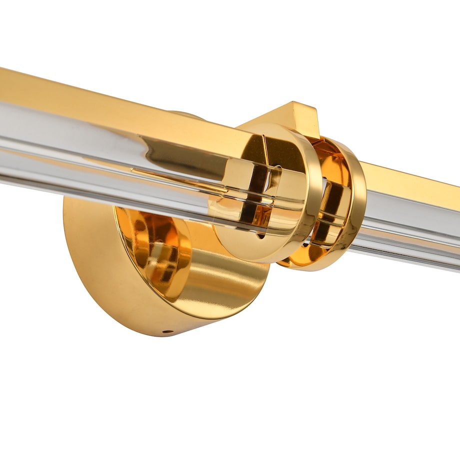 Lampa ścienna kinkiet LOVELY LED złota 58 cm