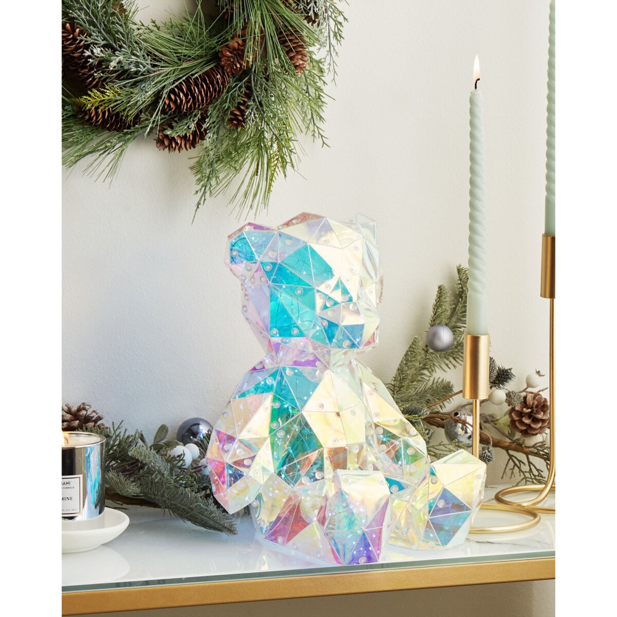 Dekoracja LED Miś HADAR Kolorowy