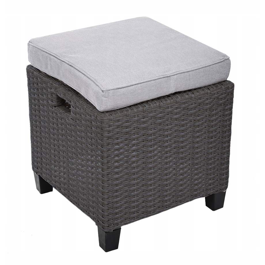 Zestaw Mebli Ogrodowych Technorattan Stół Sofa Fotel Komplet Wypoczynkowy Milano