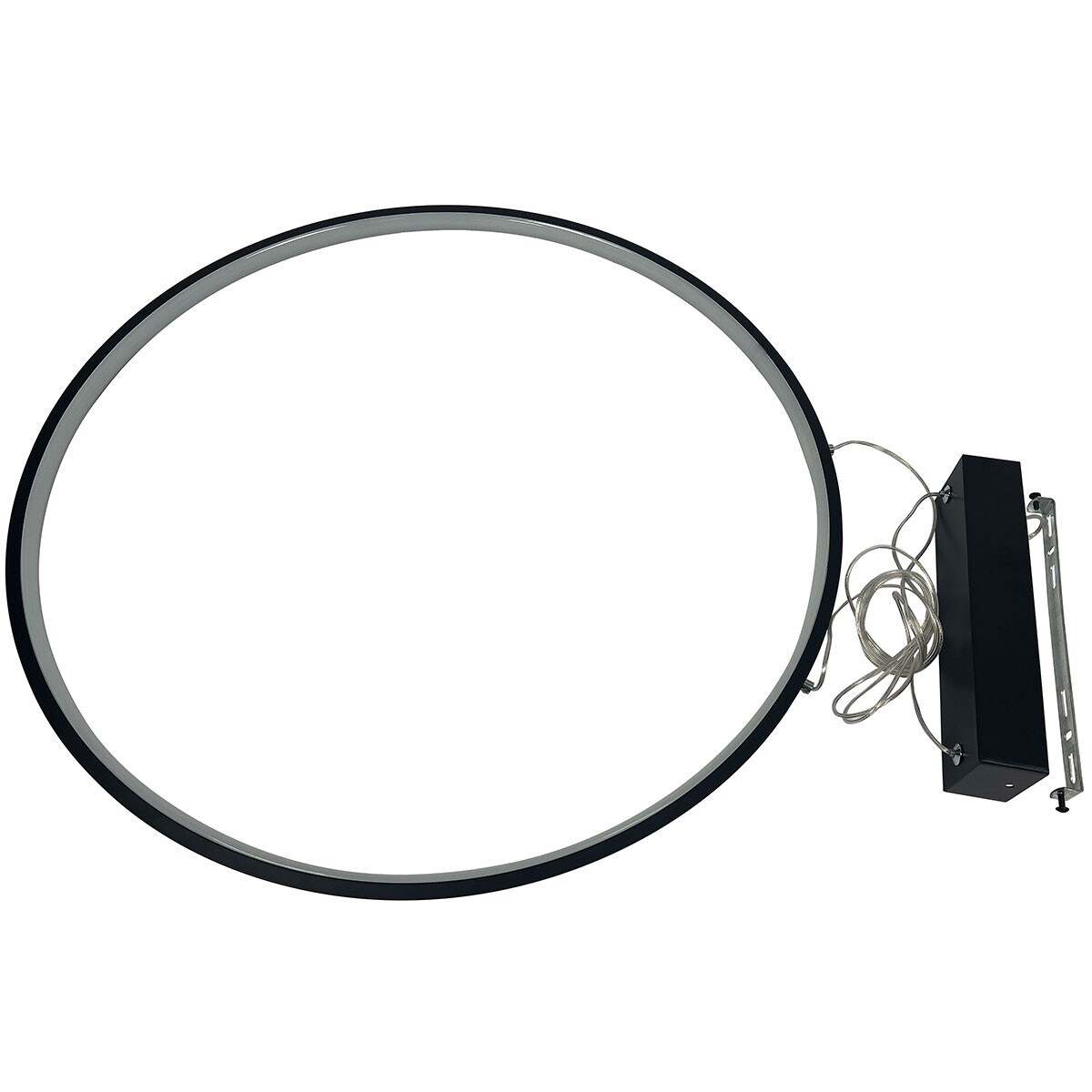 Lampa sufitowa wisząca Light Prestige Mirror czarny LED CCT 3000, 4000, 6000 (regulowana) 1 szt.