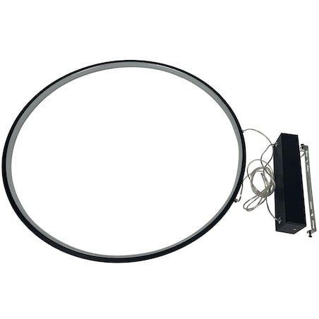 Lampa sufitowa wisząca Light Prestige Mirror czarny LED CCT 3000, 4000, 6000 (regulowana) 1 szt.