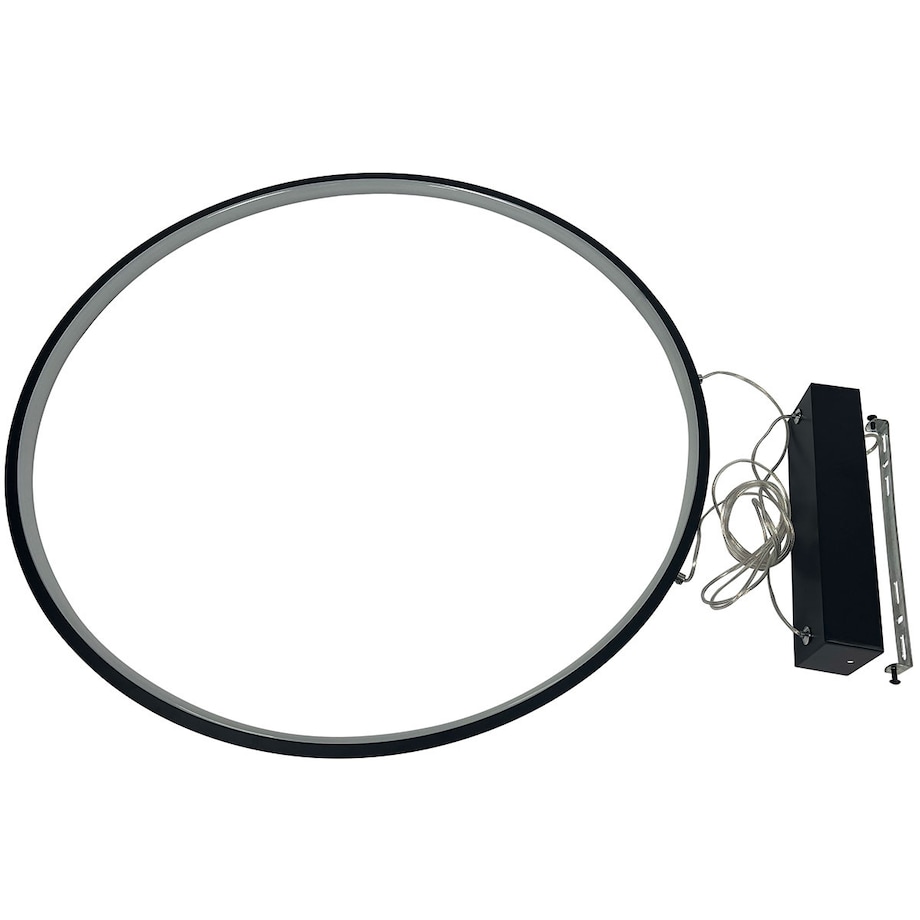 Lampa sufitowa wisząca Light Prestige Mirror czarny LED CCT 3000, 4000, 6000 (regulowana) 1 szt.
