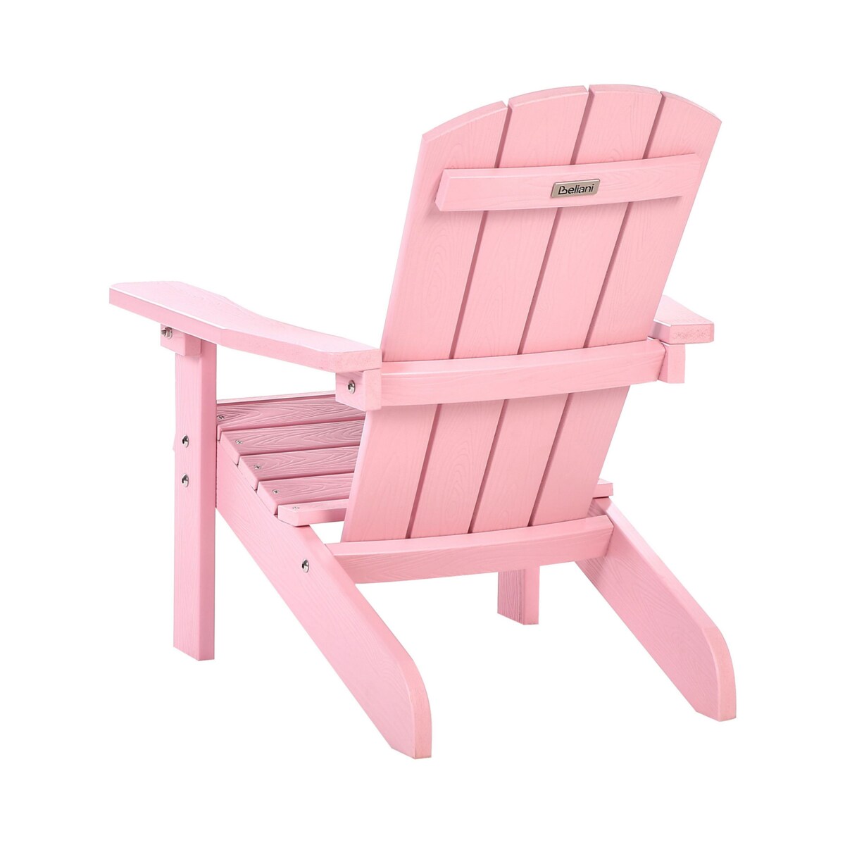 Krzesło ogrodowe dla dzieci różowe ADIRONDACK