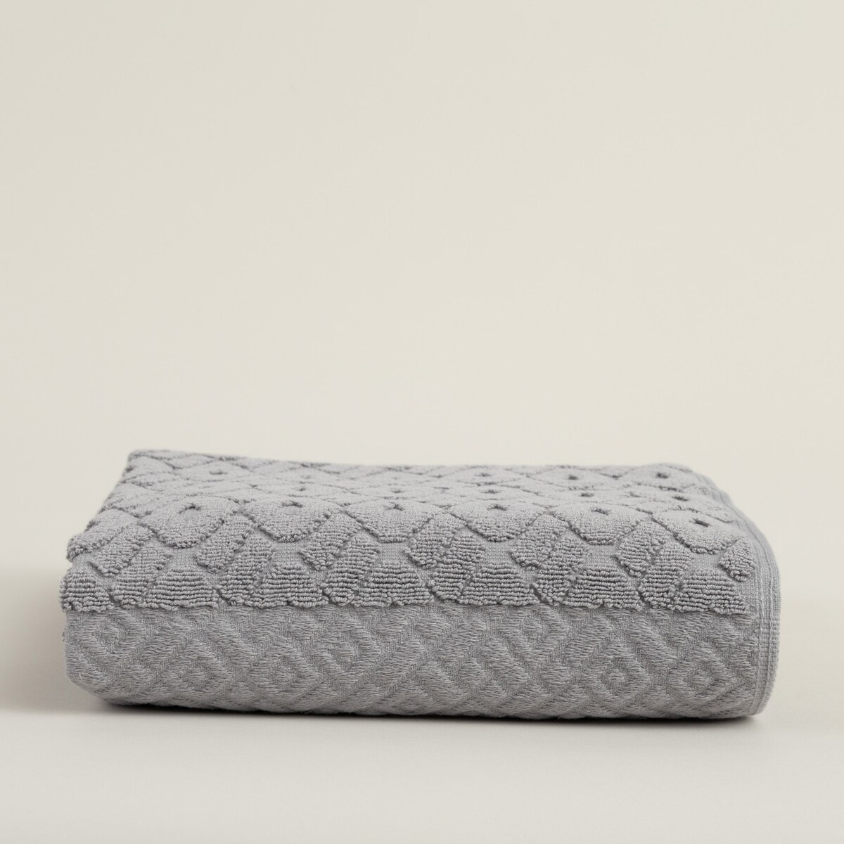 Ręcznik Lattice 50x90 cm stone grey, 50 x 90 cm