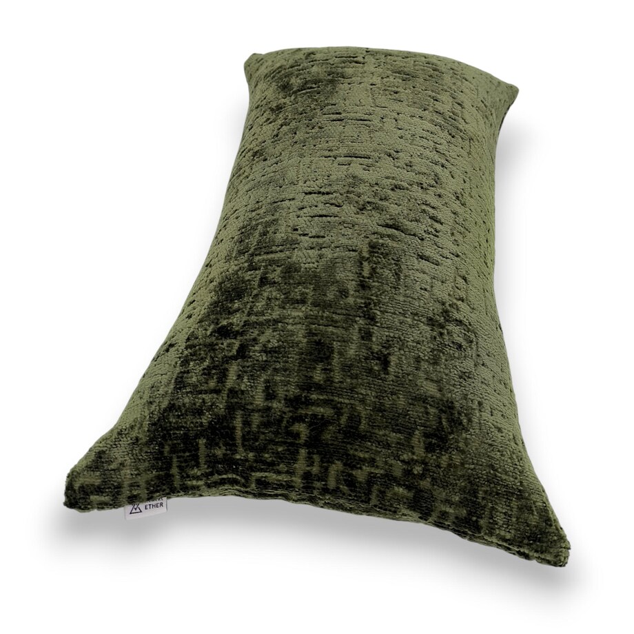 Ciemnozielona poduszka dekoracyjna 50x30 Bess - ciemna oliwka