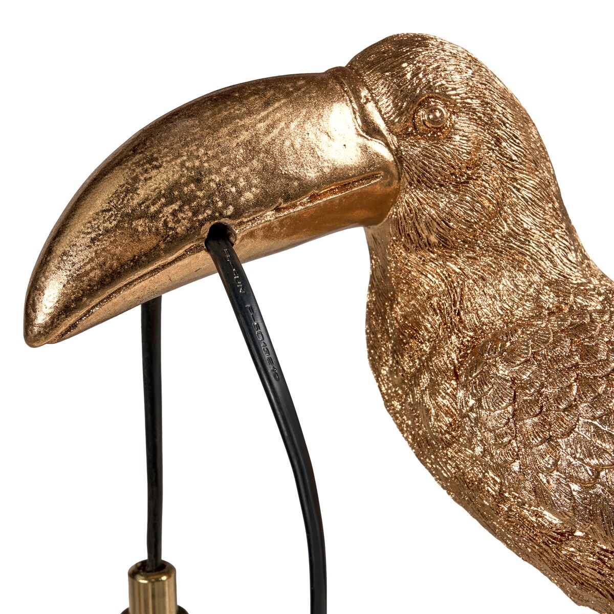 Lampa stołowa Tukan ARACARI Złoty
